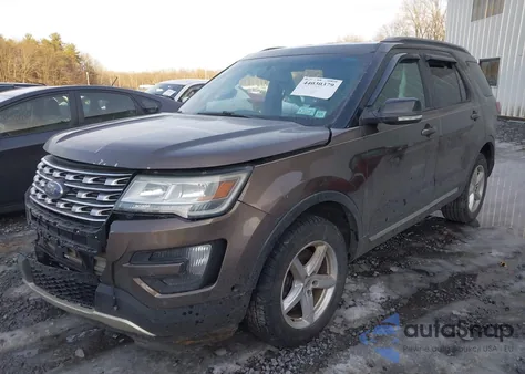 2016 Ford Explorer Xlt z USA, uszkodzony, nr VIN 1FM5K8D83GGA41945